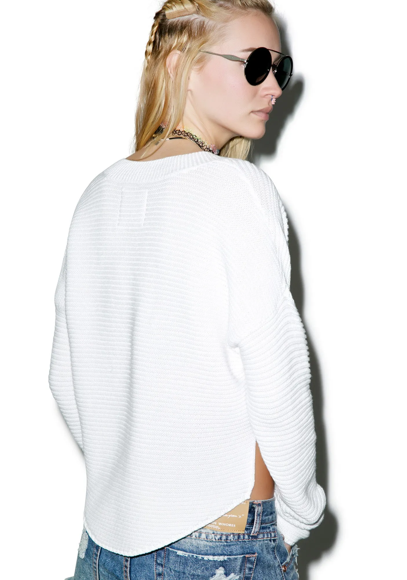 Parisienne Nights Knit Top