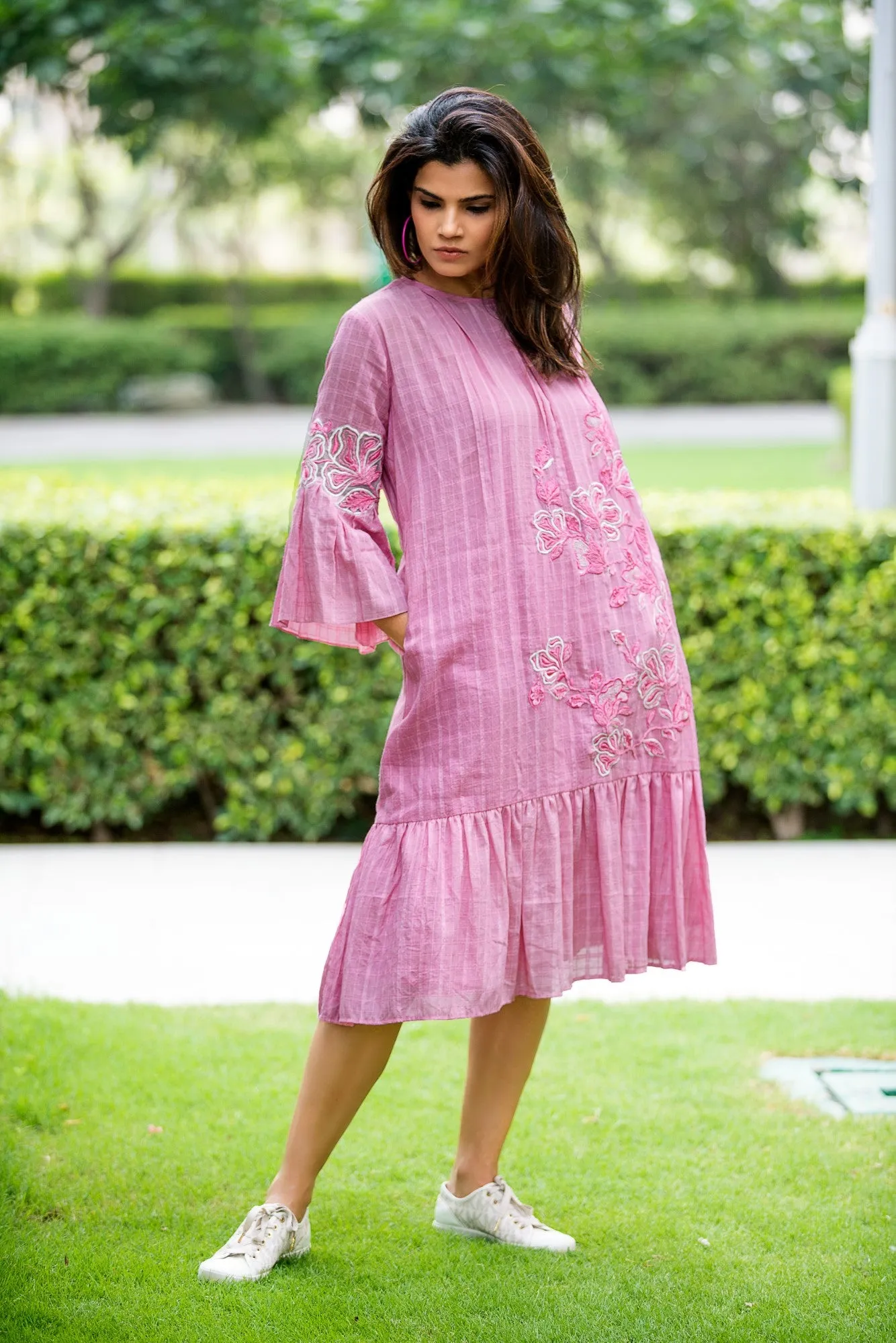 Pink Lily Dress