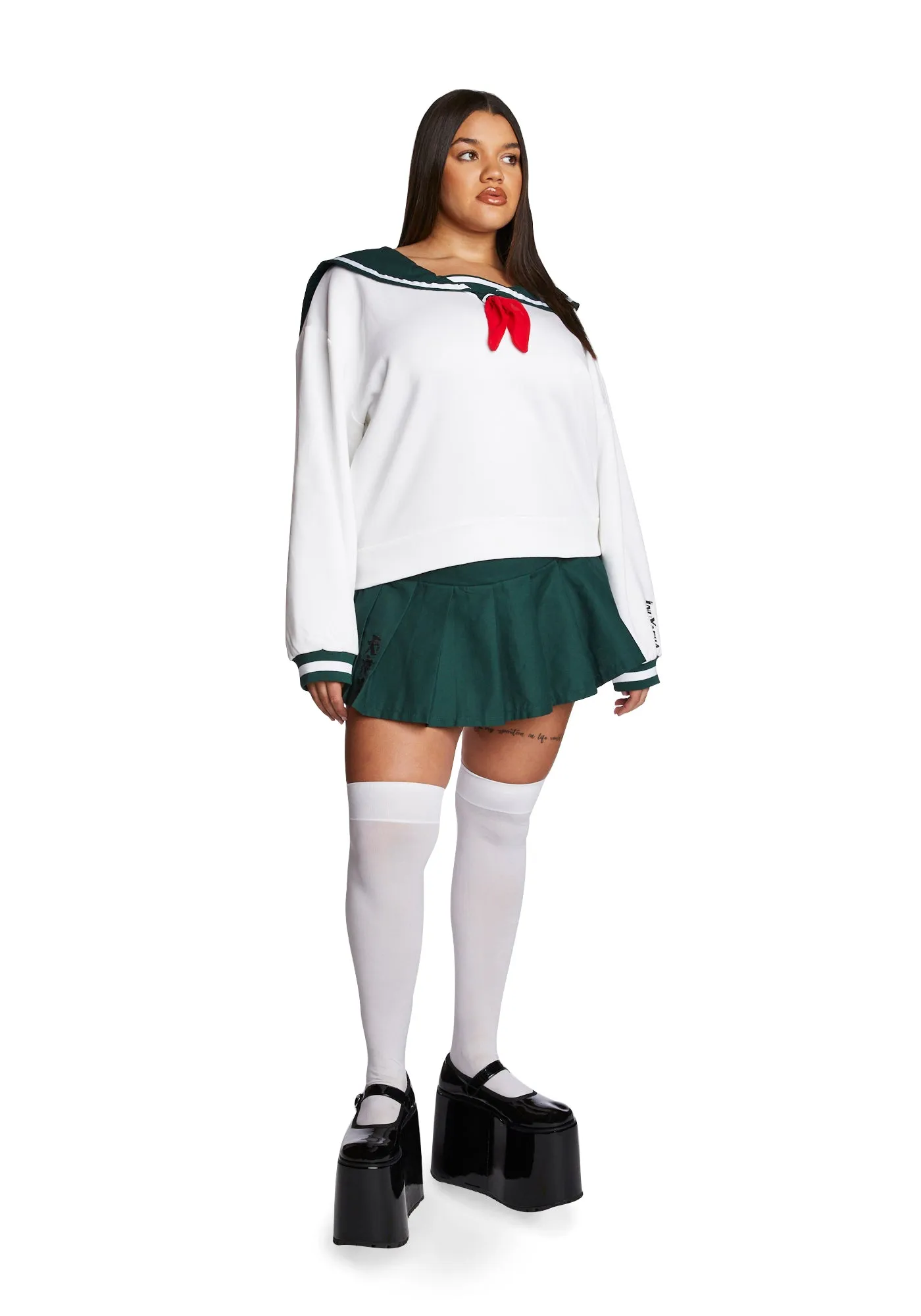 Plus Fated Apprentice Skirt Set