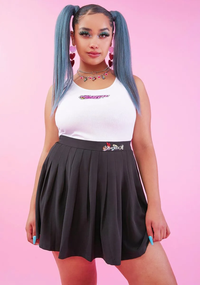 Plus Fly To The Rescue Pleated Skirt