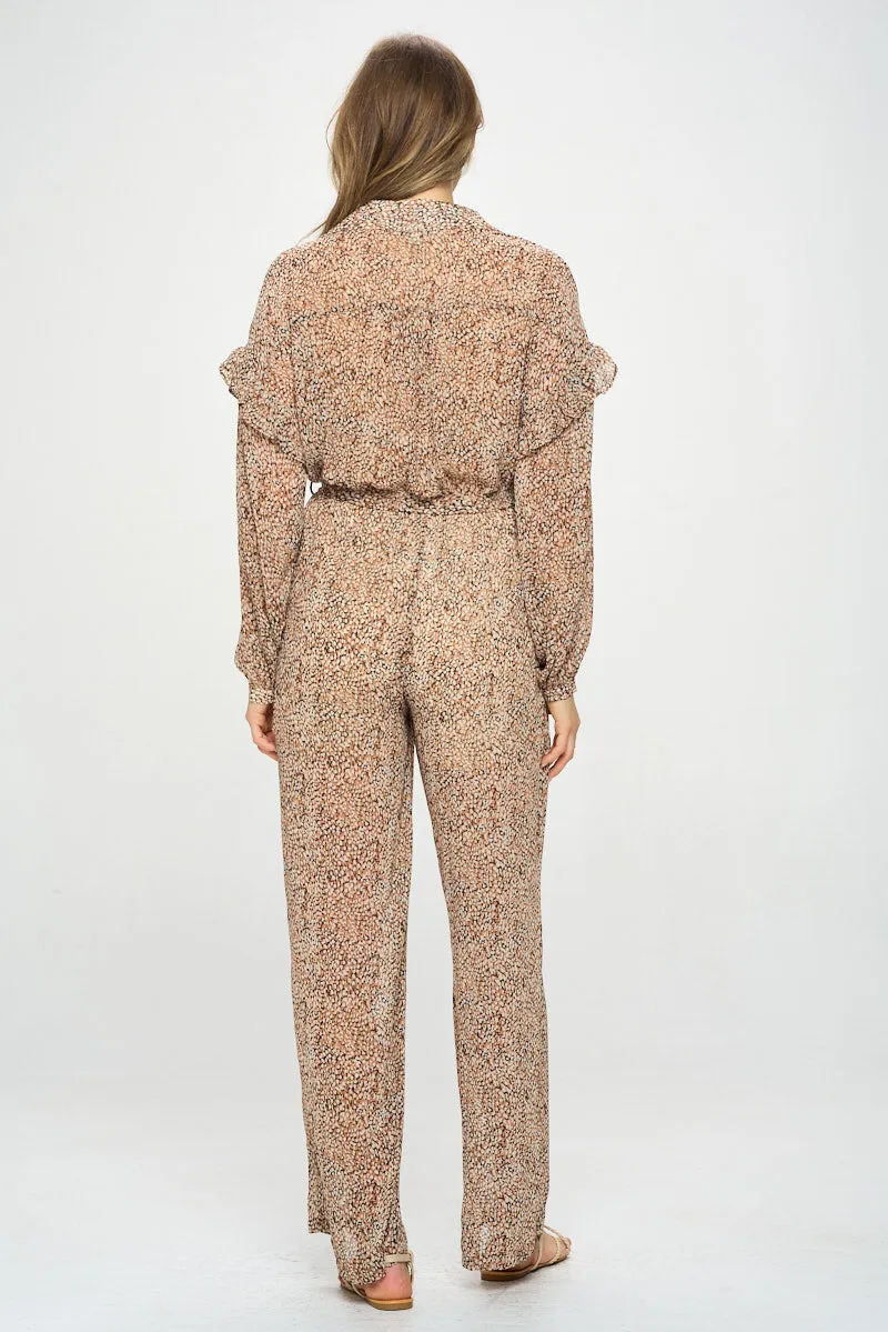 PRINTED JUMPSUIT