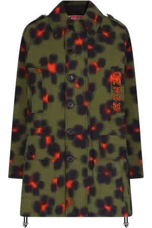 PRINTED PARKA | KHAKI