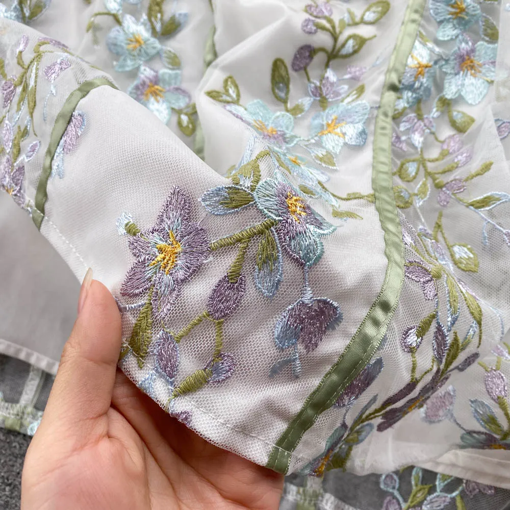 Printed Tube Top Fairy Halter Dress
