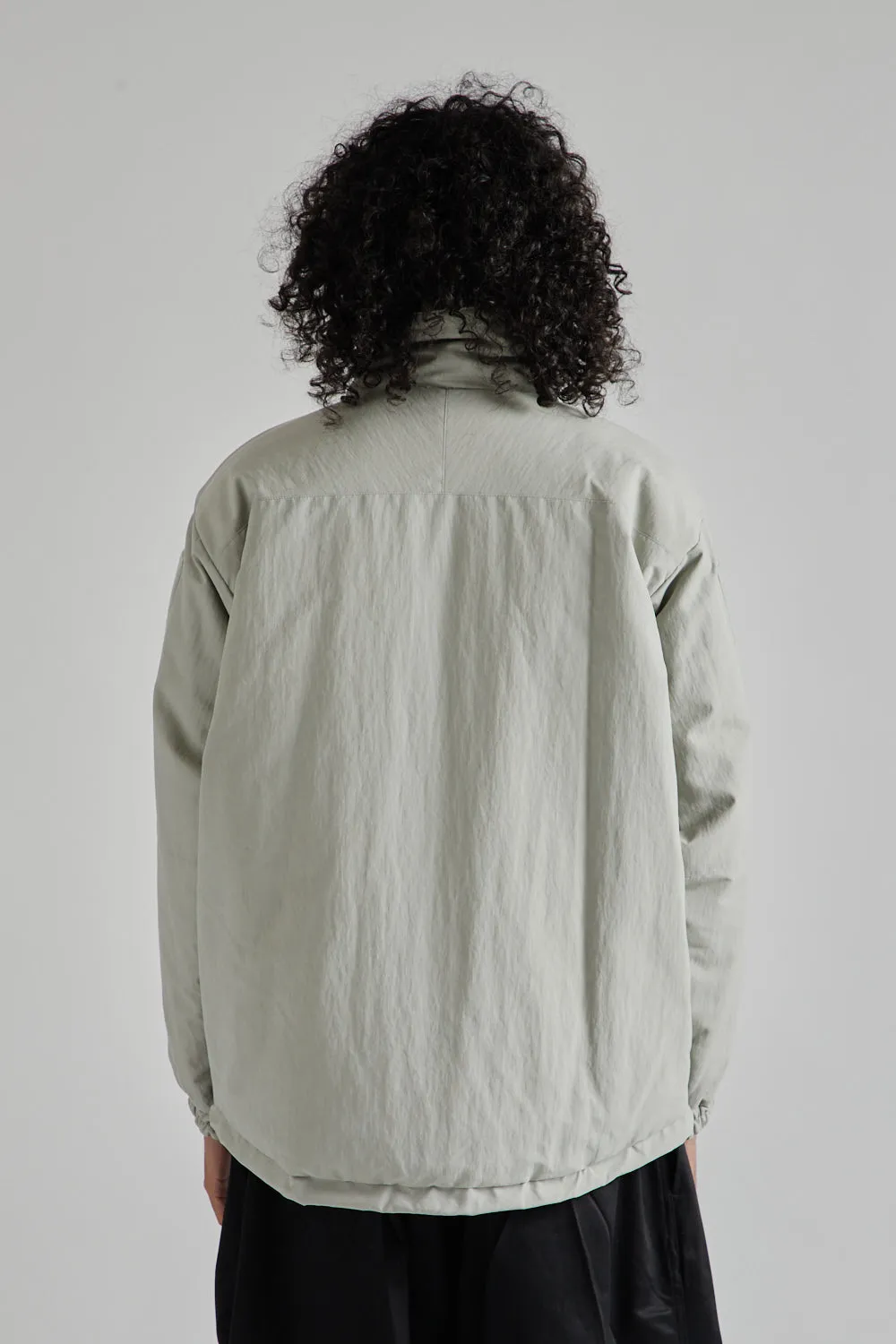 Puffer Mil Jacket - Light Grey
