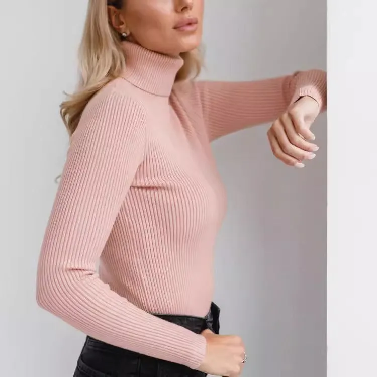 Pullover High-Neck Winter Base Layer Top