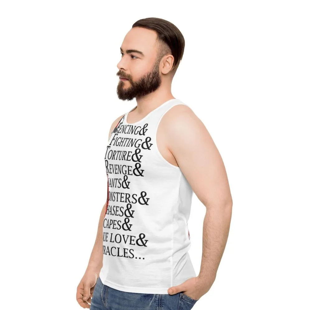 "Iconic Princess Bride Quotes Unisex Tank Top"