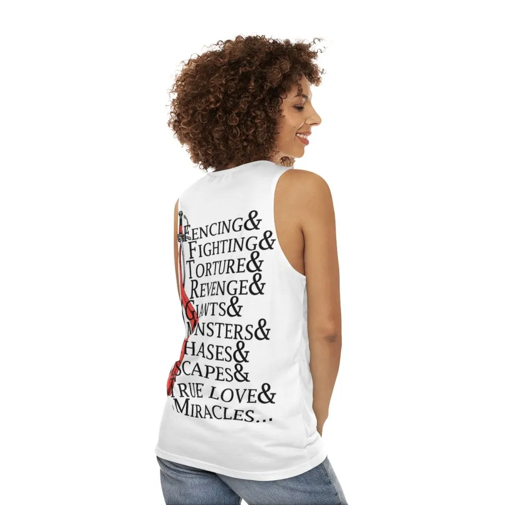 "Iconic Princess Bride Quotes Unisex Tank Top"
