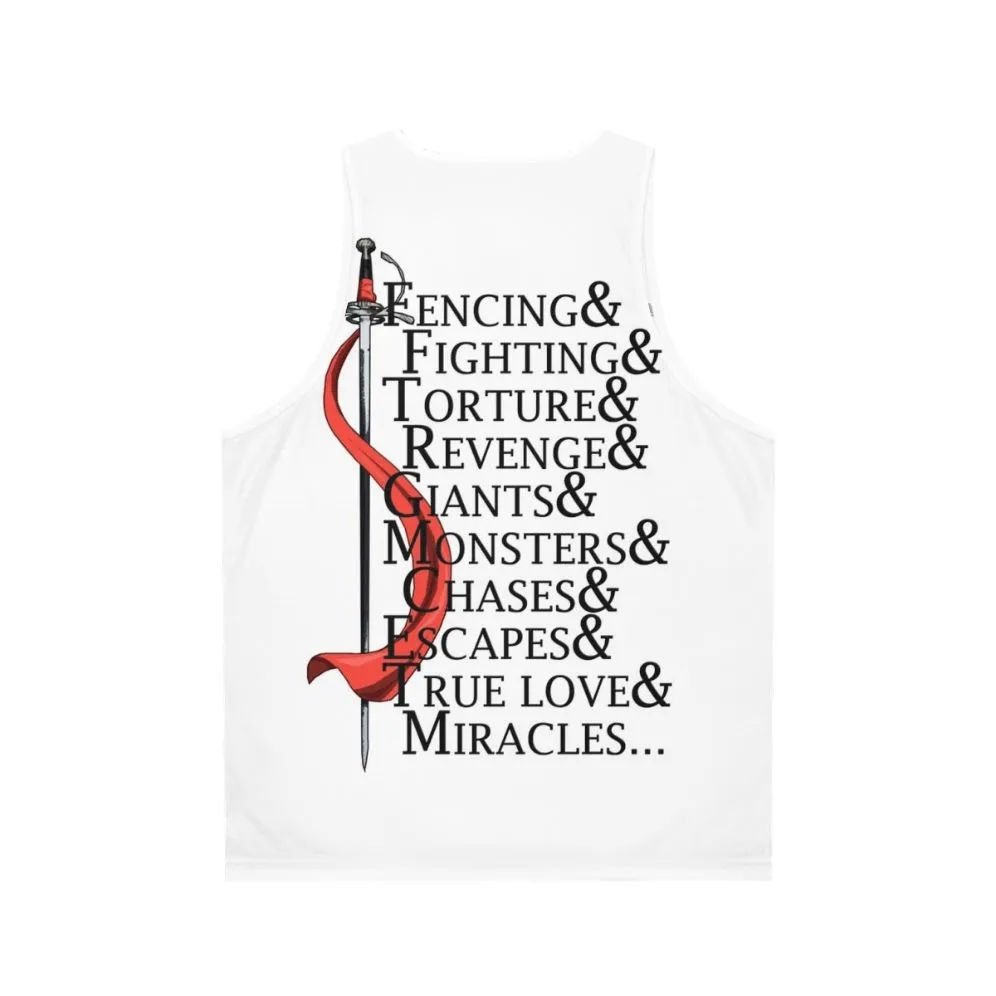 "Iconic Princess Bride Quotes Unisex Tank Top"