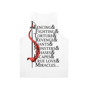 "Iconic Princess Bride Quotes Unisex Tank Top"
