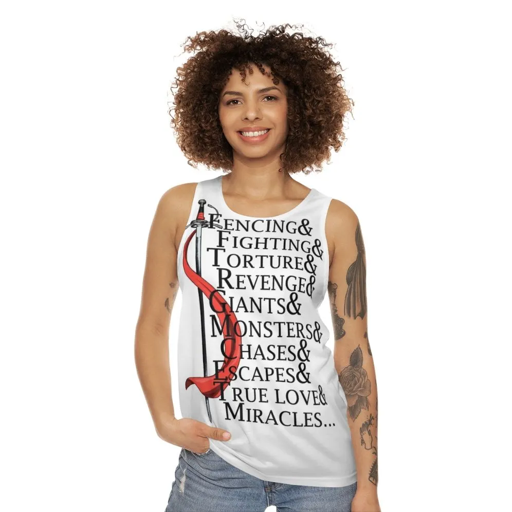 "Iconic Princess Bride Quotes Unisex Tank Top"