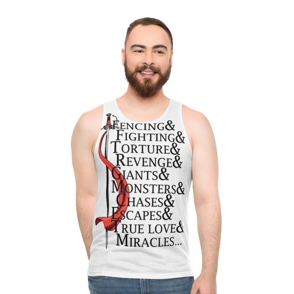 "Iconic Princess Bride Quotes Unisex Tank Top"