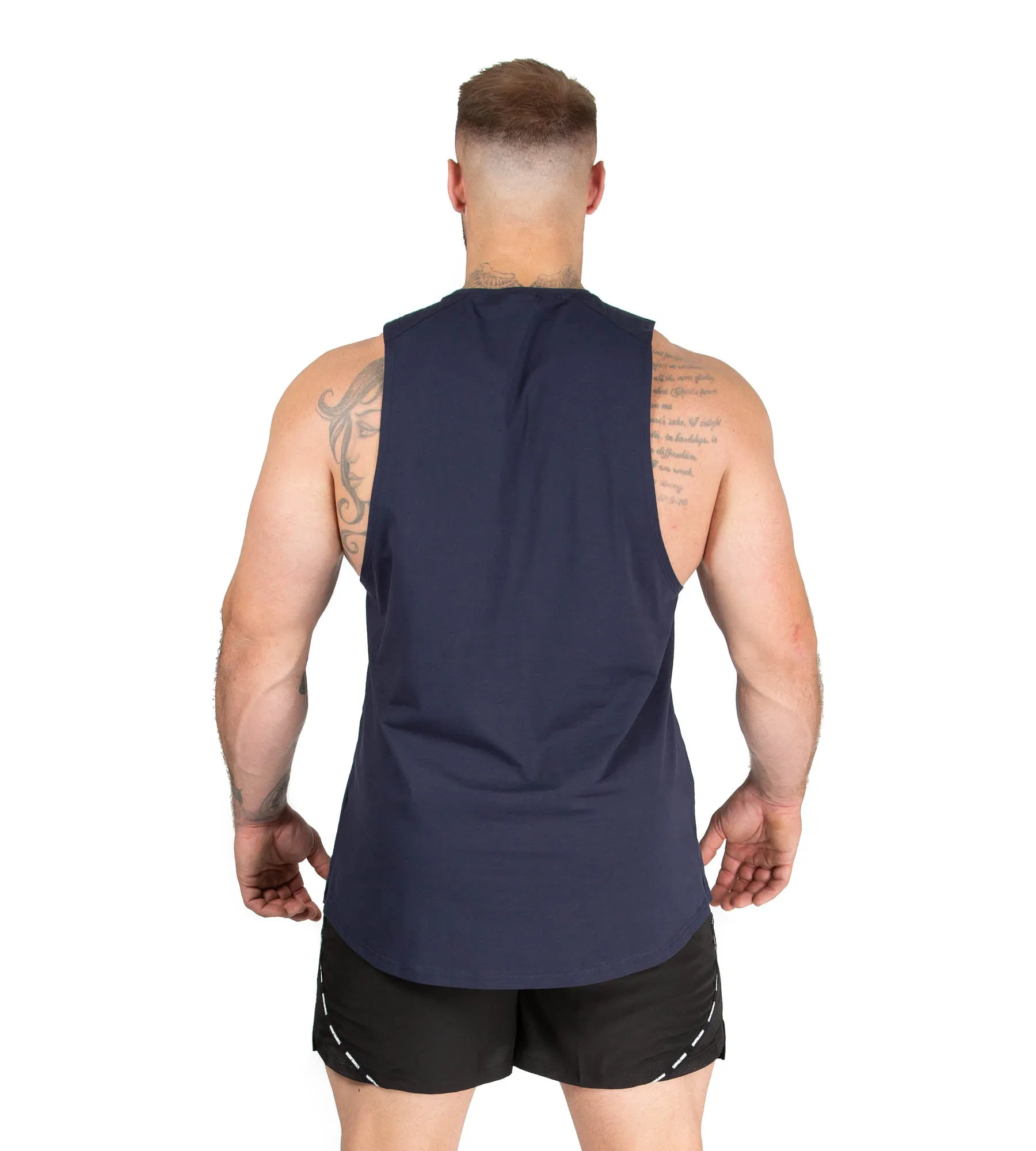 Raider Muscle Tank - Navy