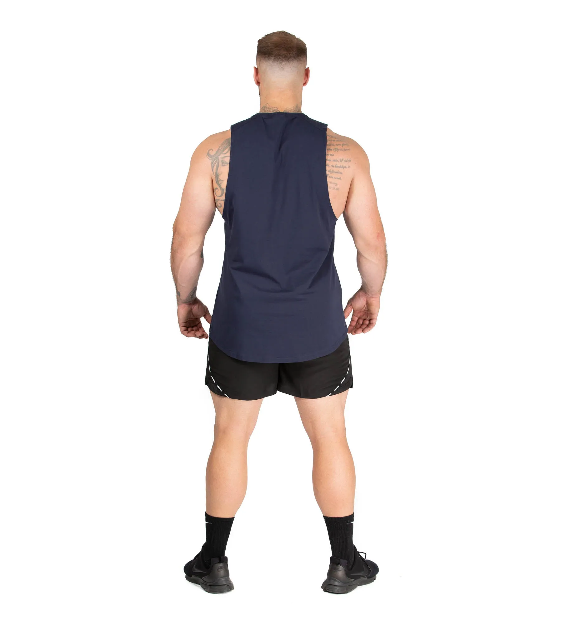 Raider Muscle Tank - Navy