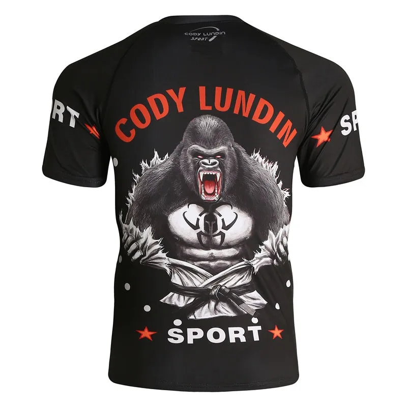 Rash Guard Compression T Shirt Mens Short Sleeve Different Styles SALE