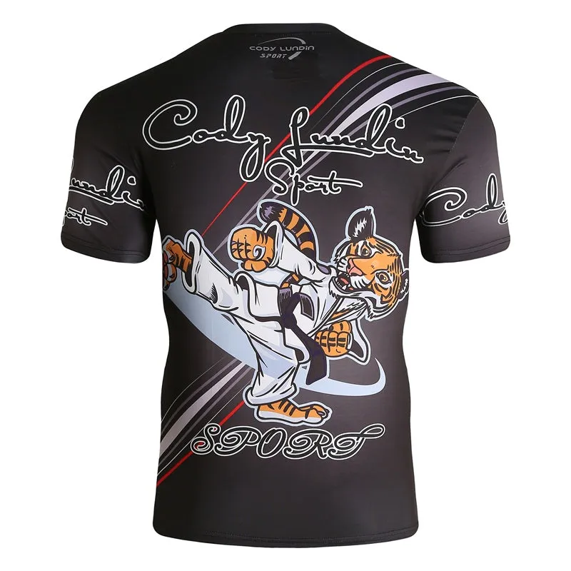 Rash Guard Compression T Shirt Mens Short Sleeve Different Styles SALE