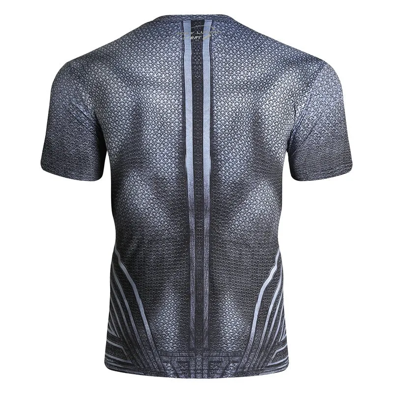 Rash Guard Compression T Shirt Mens Short Sleeve Different Styles SALE