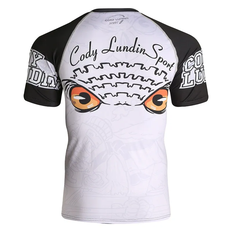 Rash Guard Compression T Shirt Mens Short Sleeve Different Styles SALE