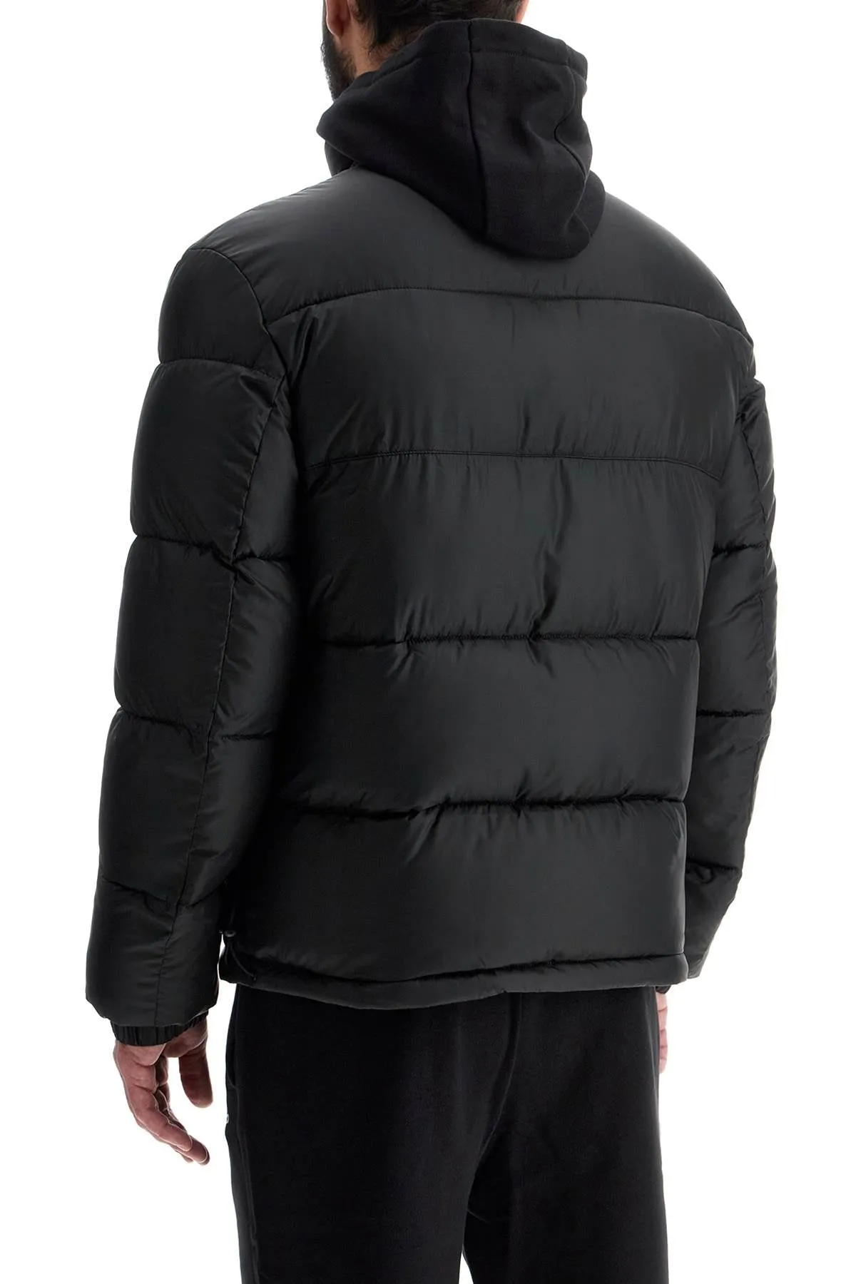 Regular Fit Black Puffer Jacket