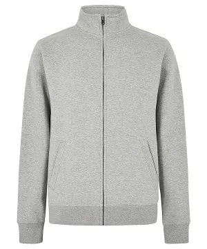 Regular fit zipped sweatshirt | Heather Grey