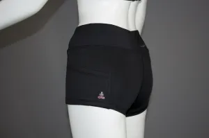 Resolve Sport Compression Short Womens Black