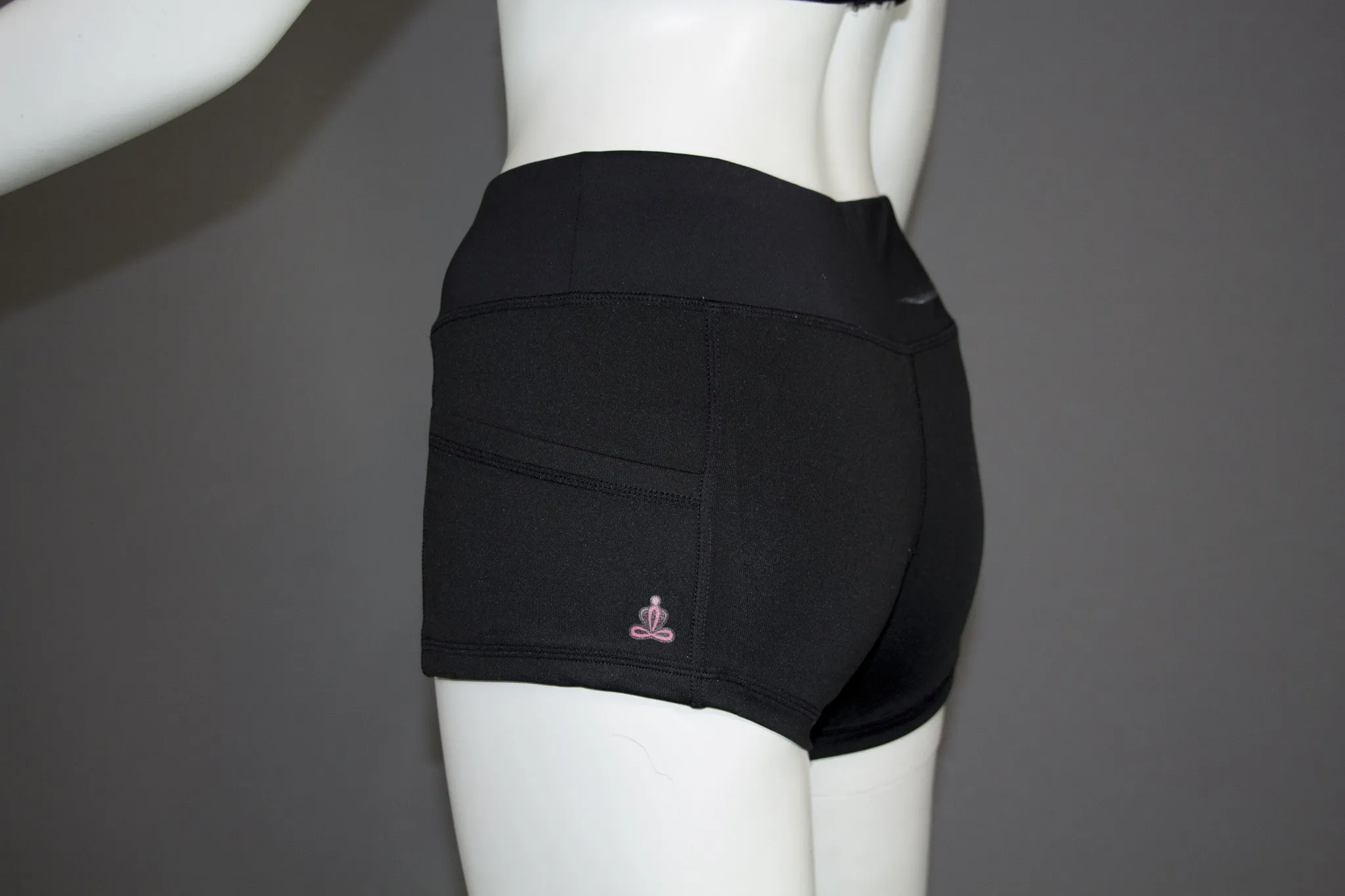 Resolve Sport Compression Short Womens Black