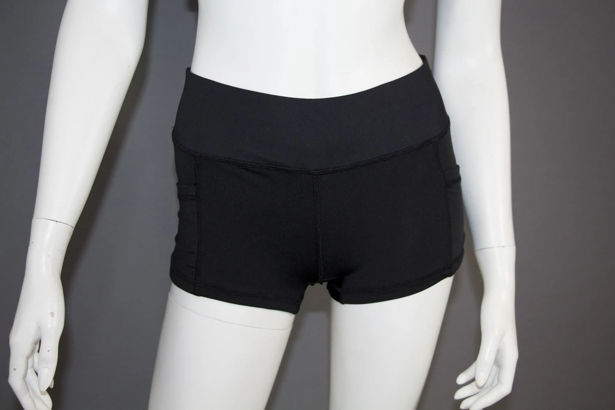 Resolve Sport Compression Short Womens Black