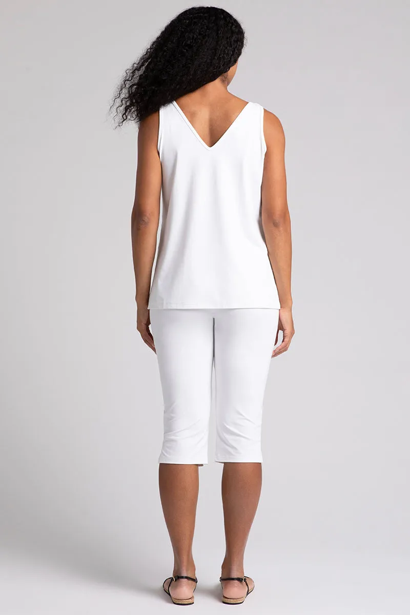 Reversible Go To Tank Relax | White