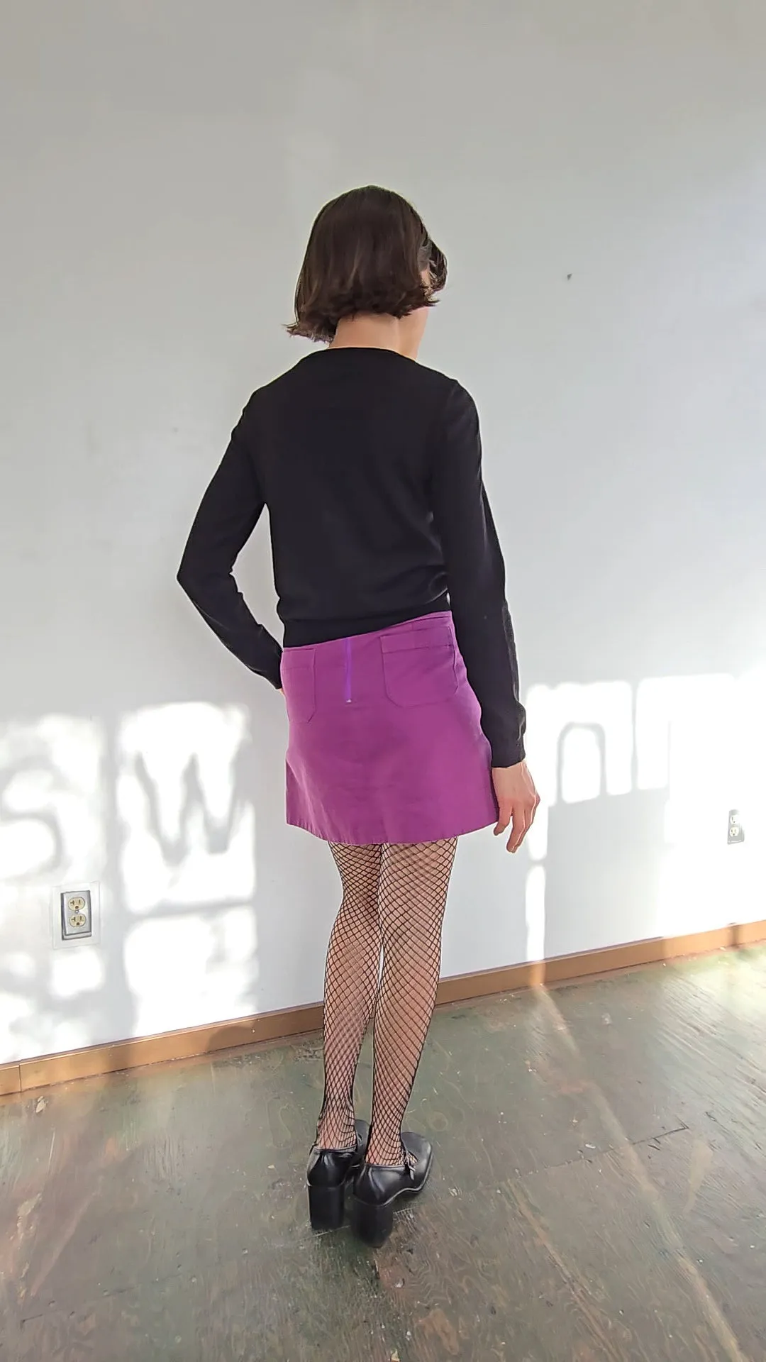 Rhinestone Bow Knit (M)