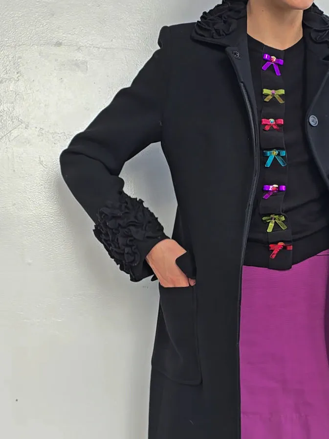 Rhinestone Bow Knit (M)