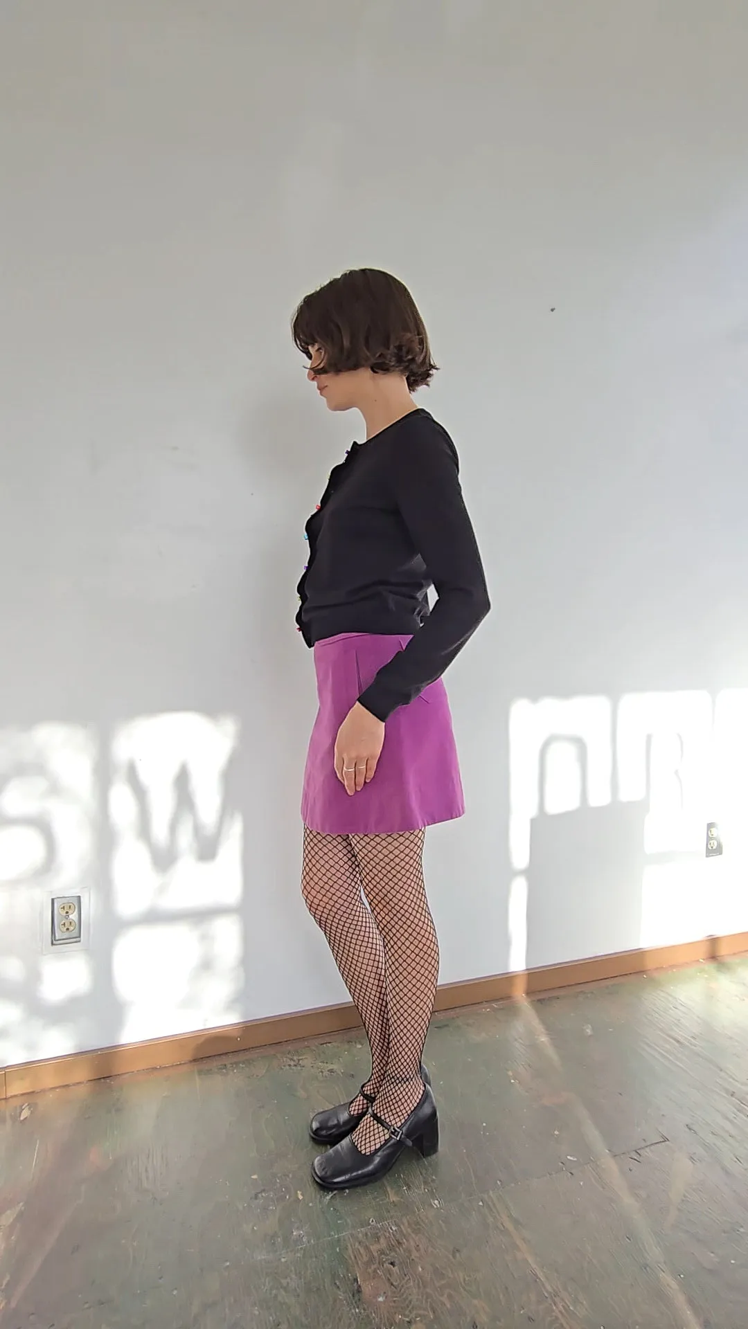 Rhinestone Bow Knit (M)