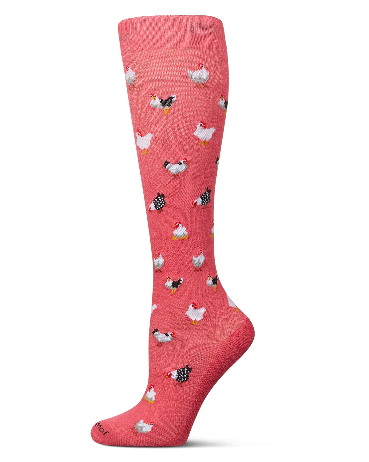 Roosters 8-15 mmHg Graduated Bamboo Compression Socks