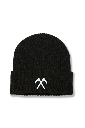 See You In Paradise Knit Beanie (Black)