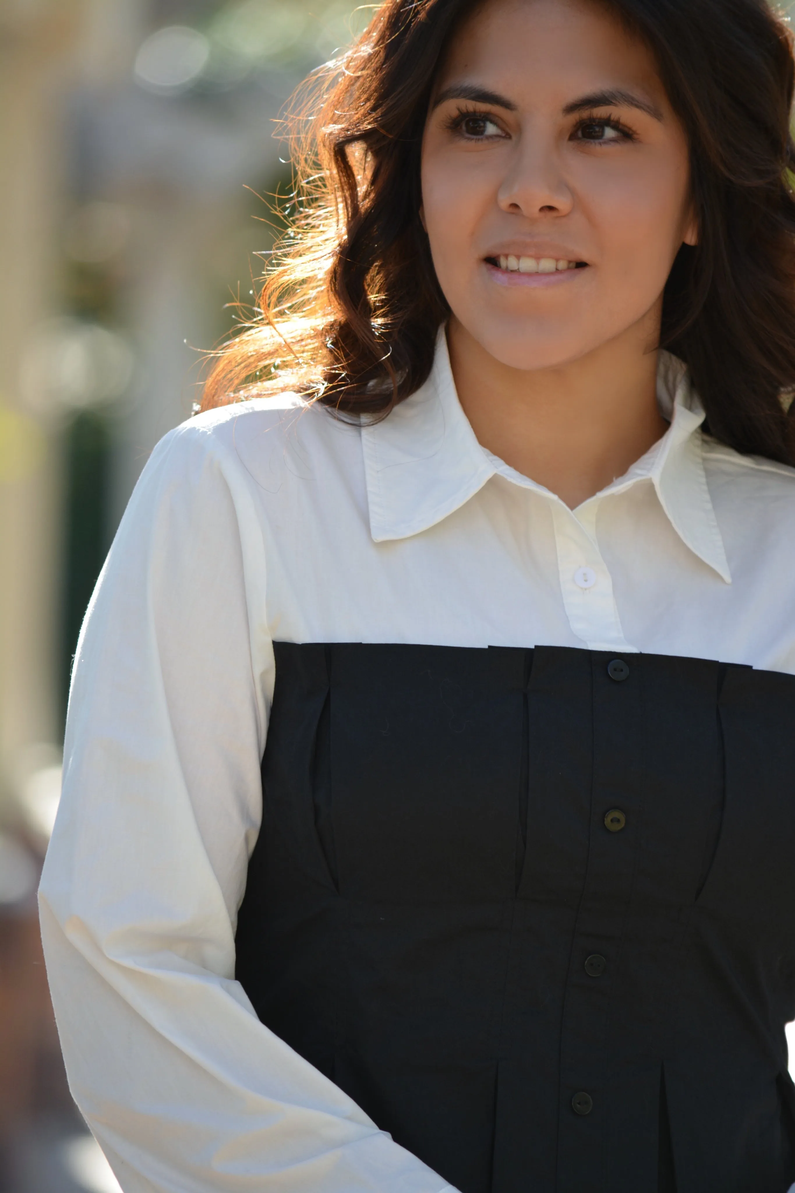 Seraphina Corset Buttoned Top