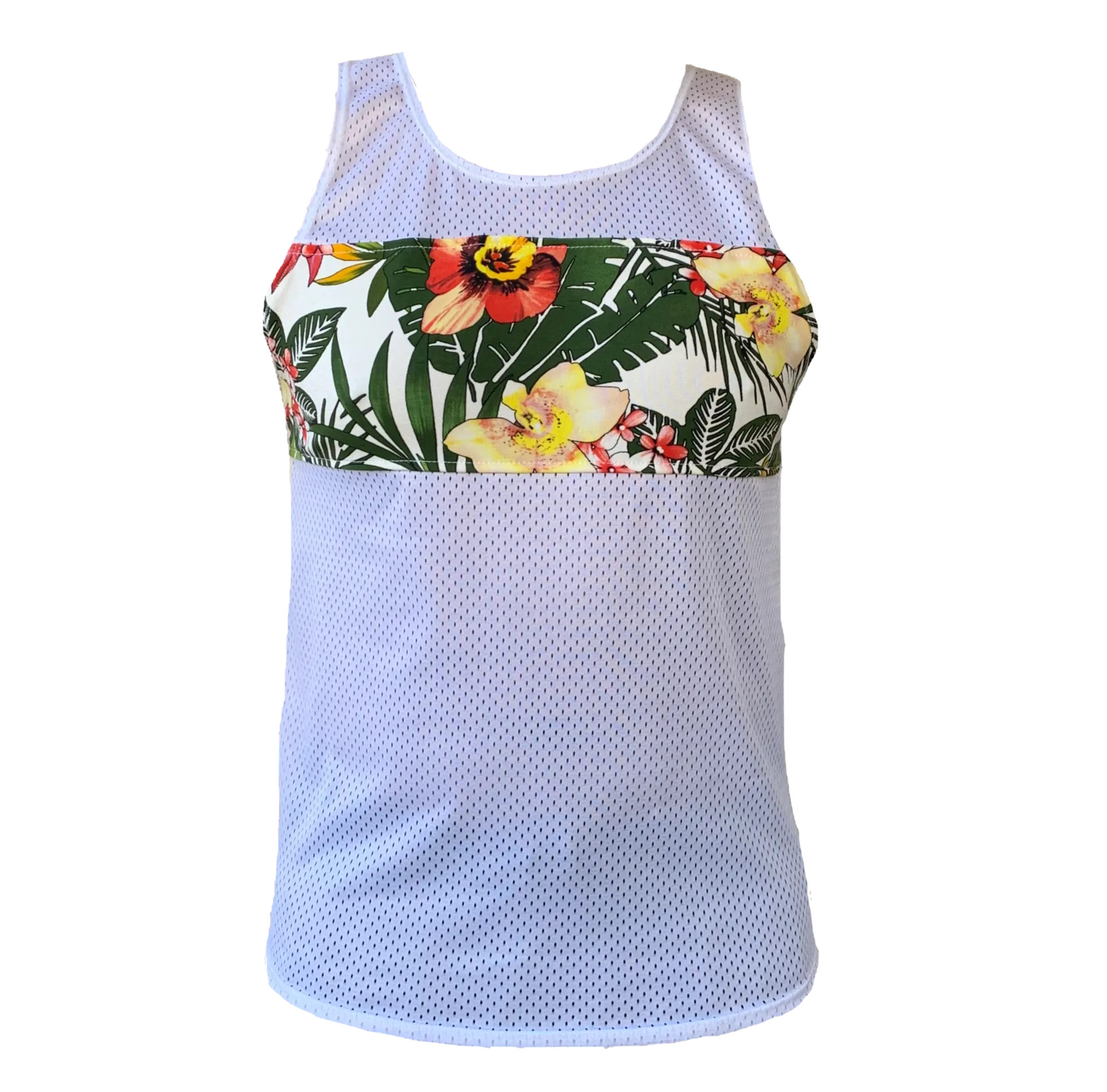 SINGLET White (Unisex), S