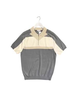Size M | Reiss Knit Polo Top