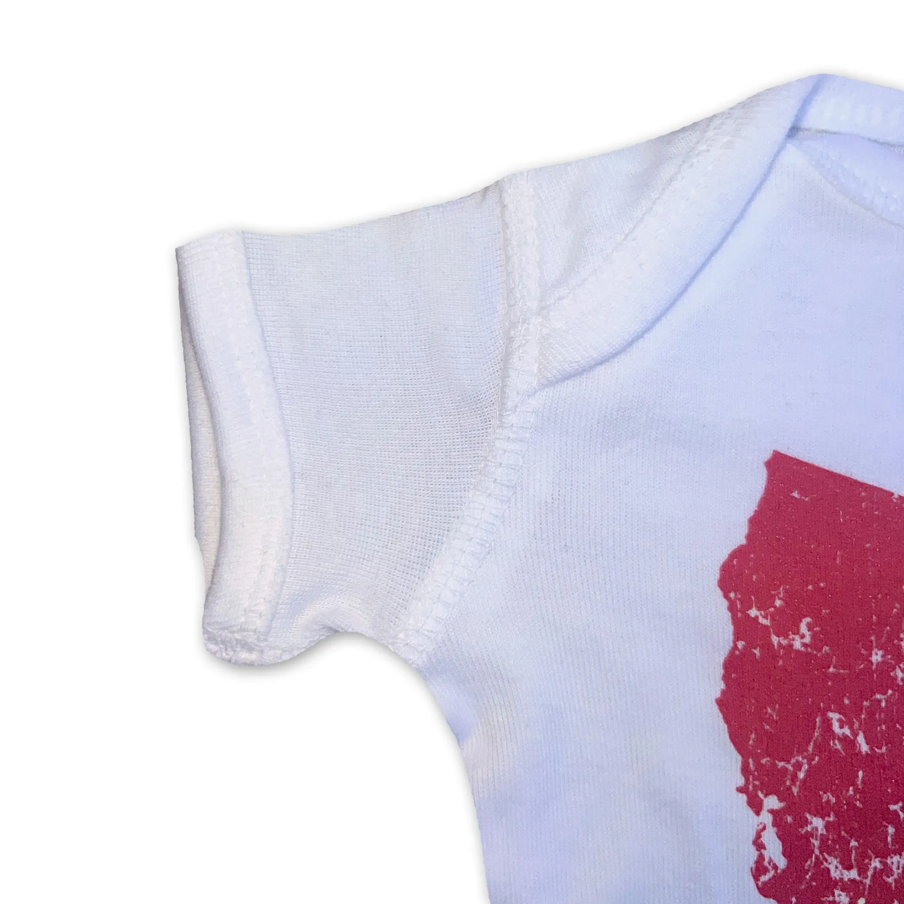 Sol Baby California Love White/Pink Bodysuit