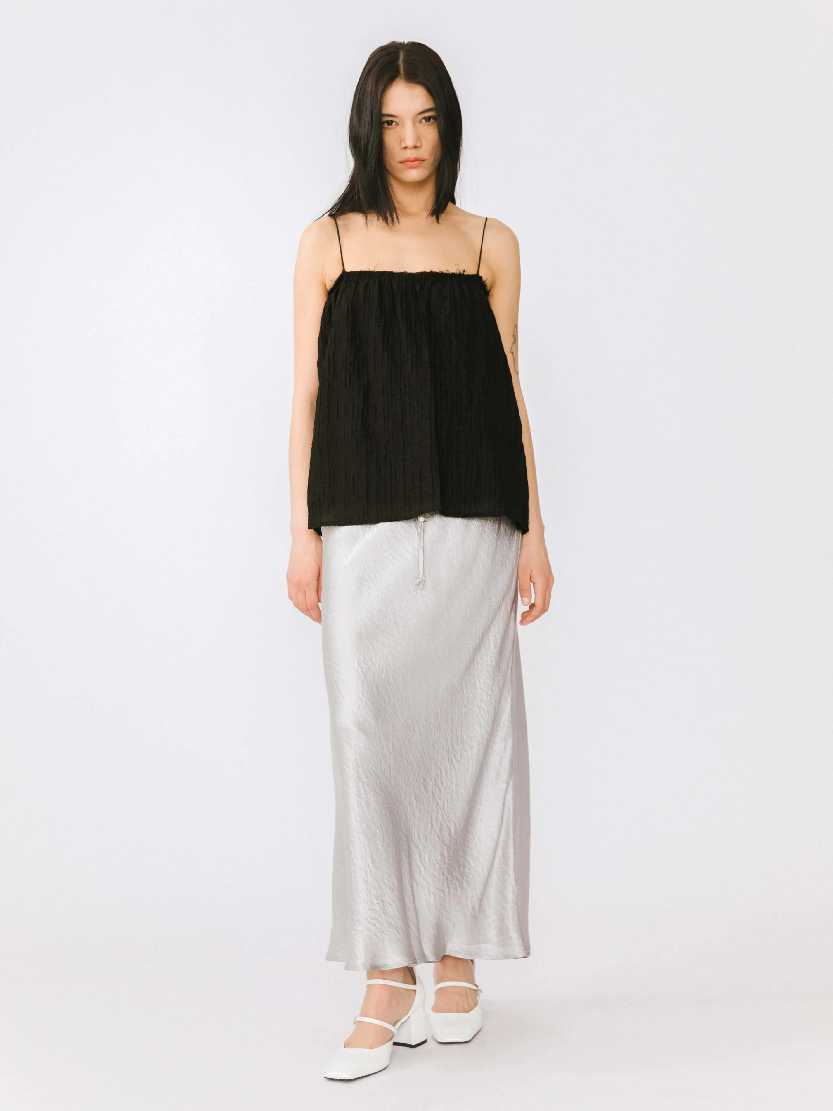 Spaghetti Strap A-line Top