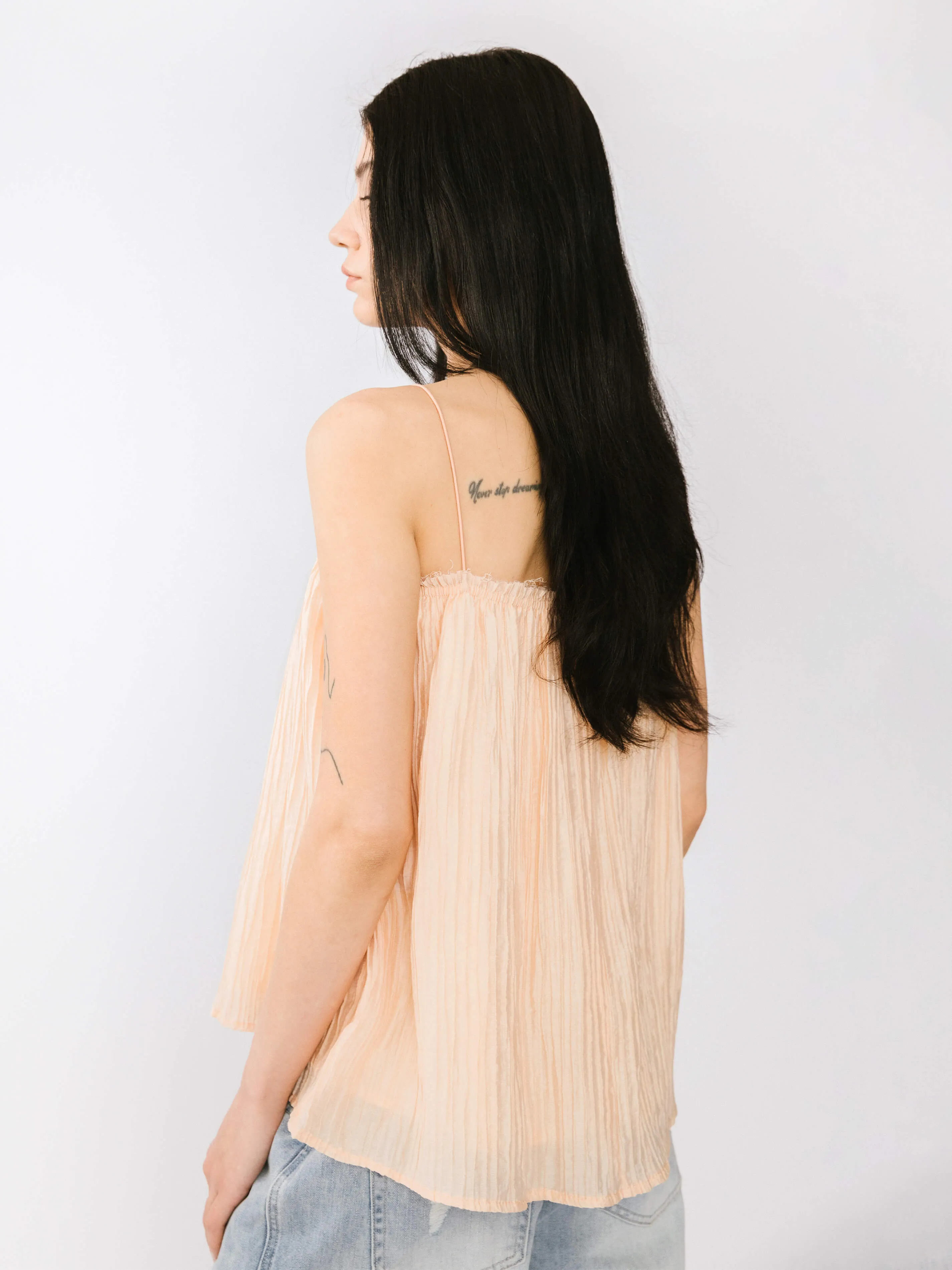 Spaghetti Strap A-line Top