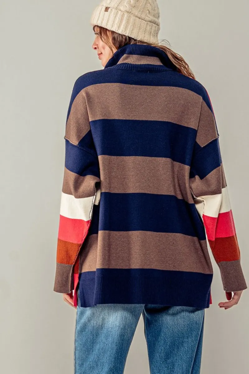 Spectrum Strip Quarterzip