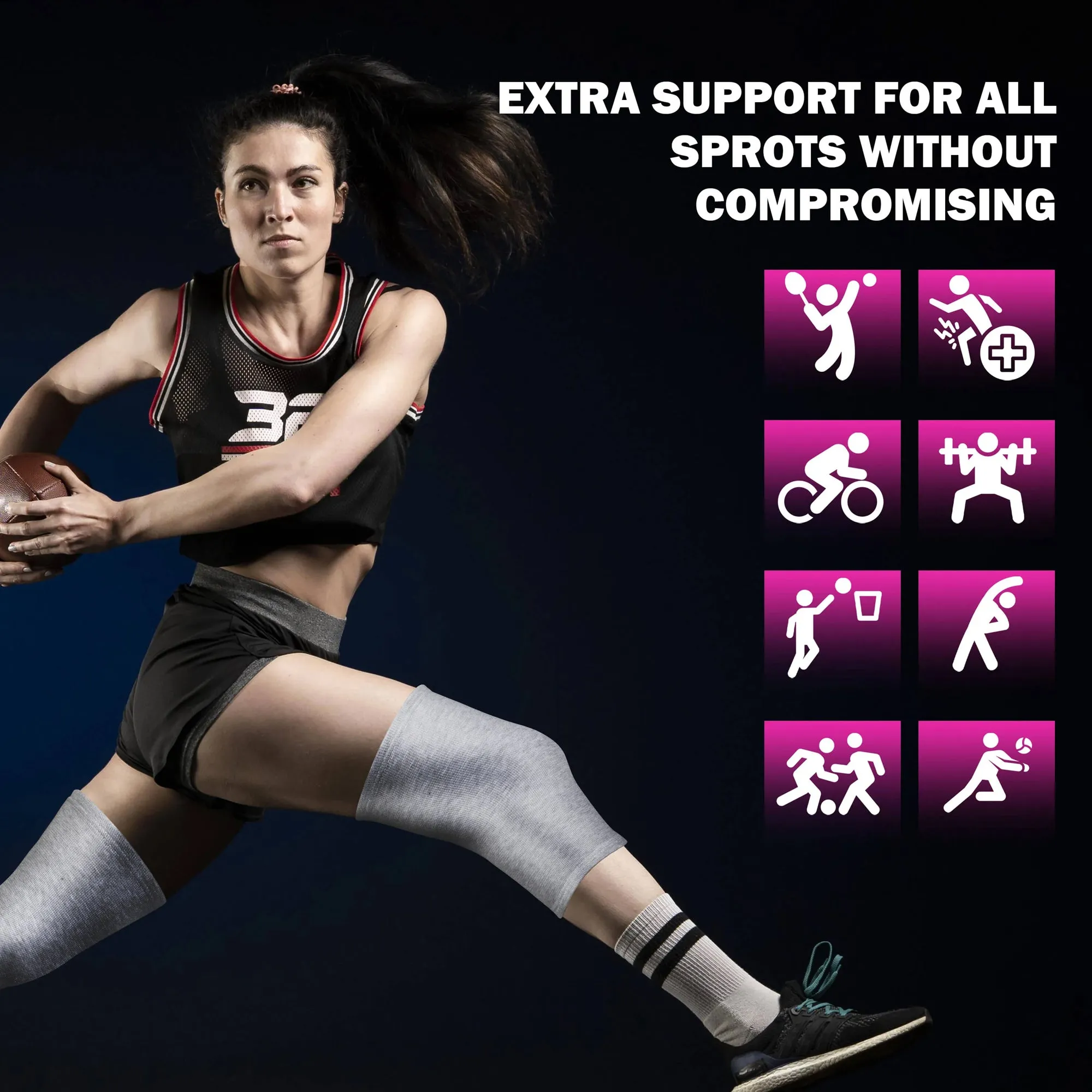 Springbok COMPRESSION KNEE SLEEVE BRACE