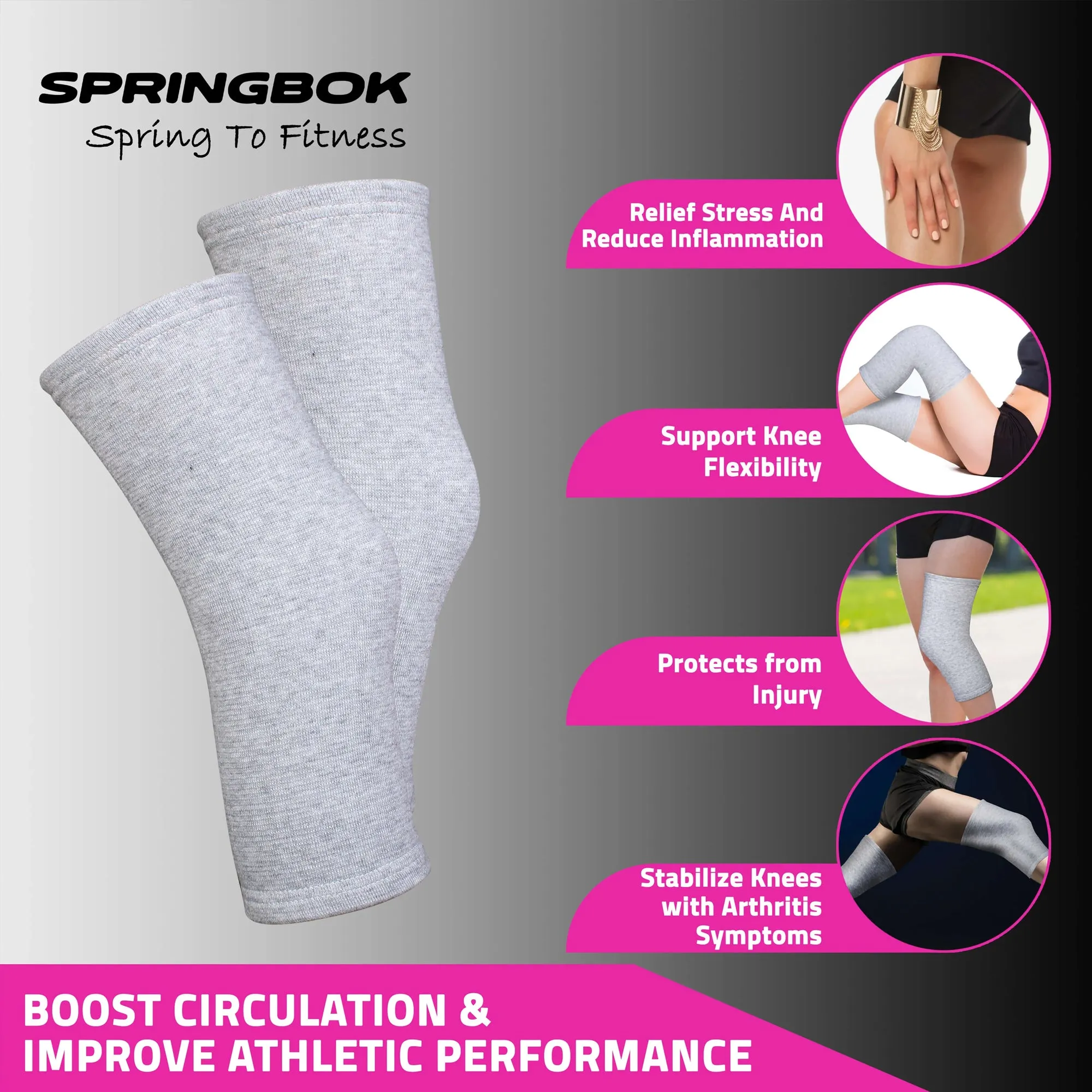 Springbok COMPRESSION KNEE SLEEVE BRACE