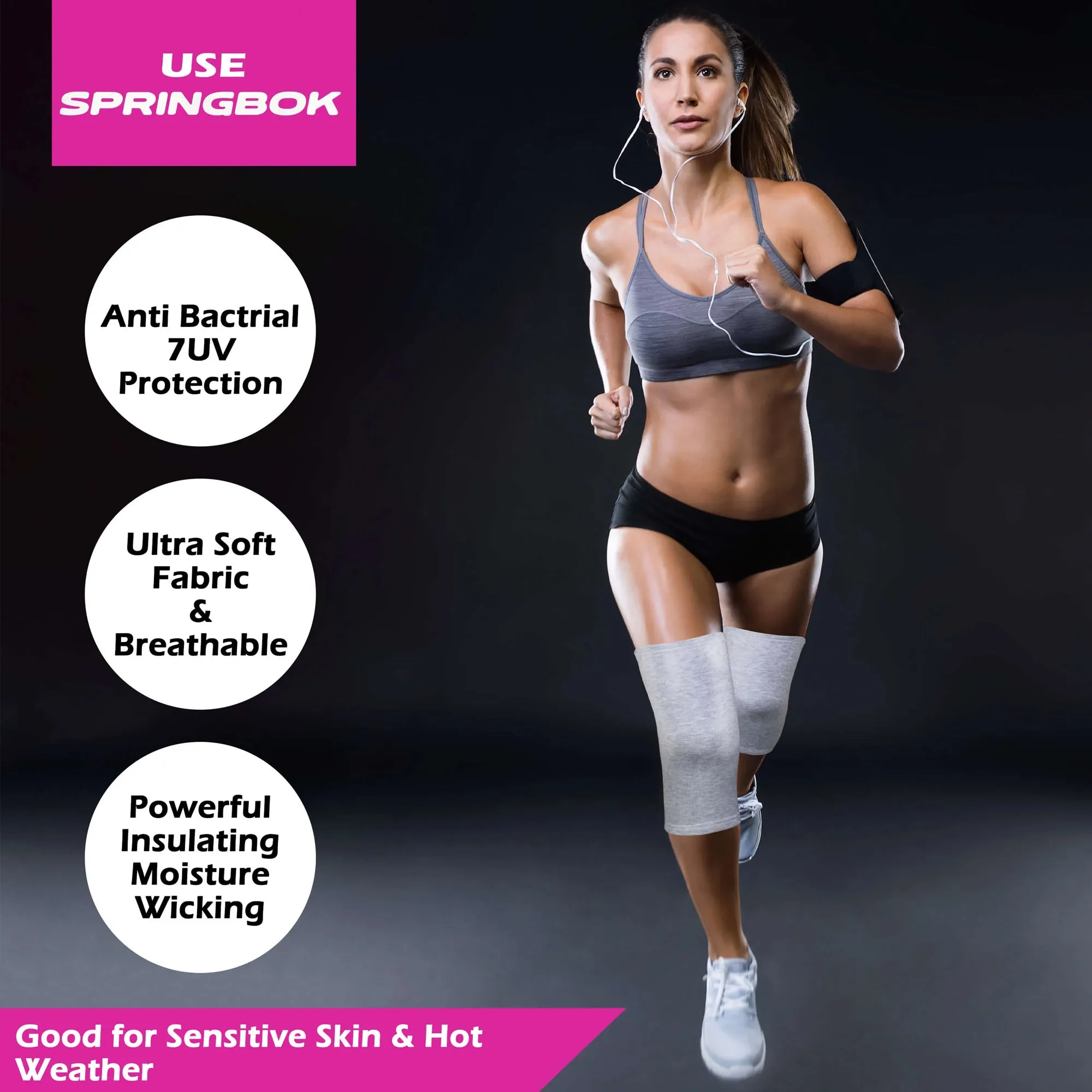 Springbok COMPRESSION KNEE SLEEVE BRACE
