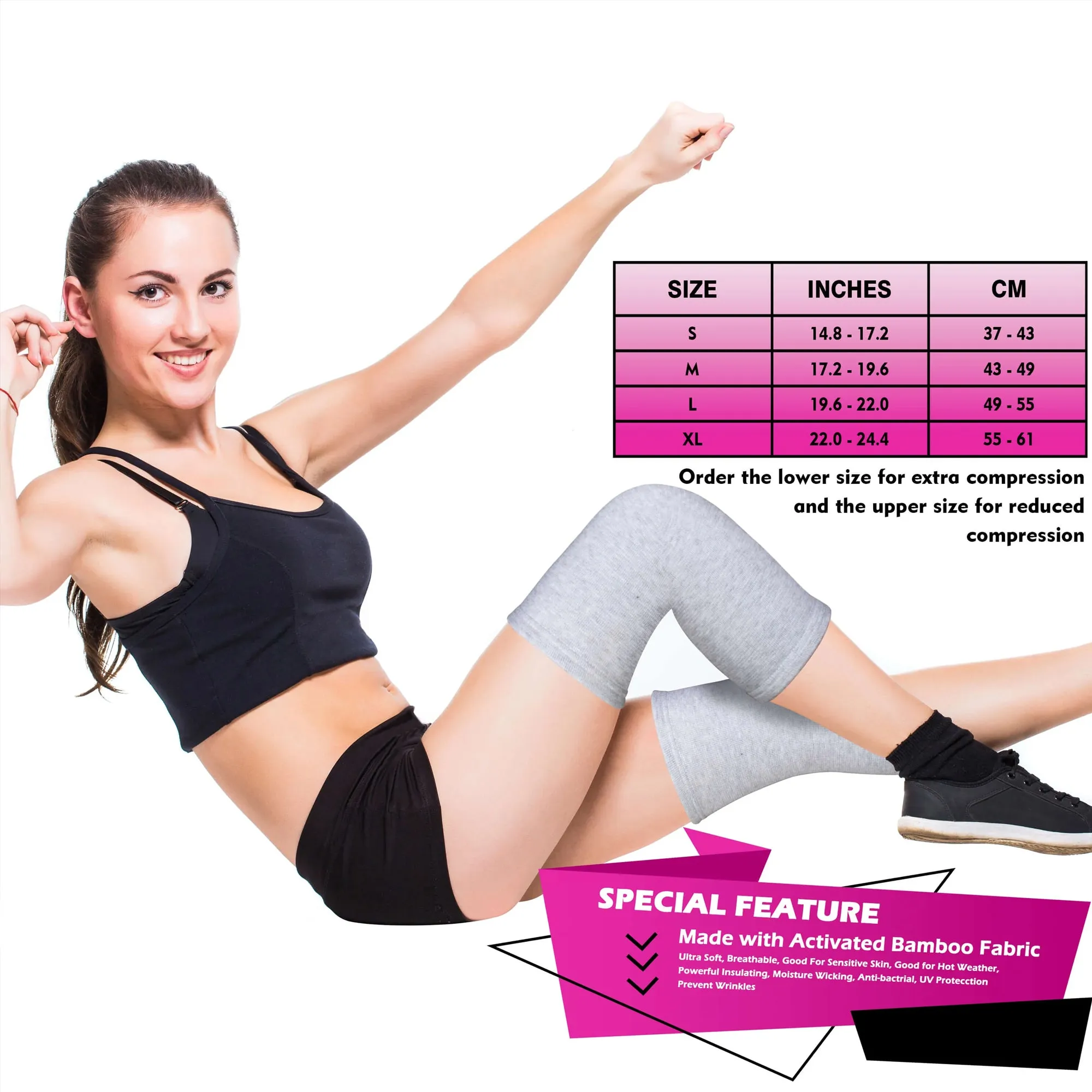 Springbok COMPRESSION KNEE SLEEVE BRACE