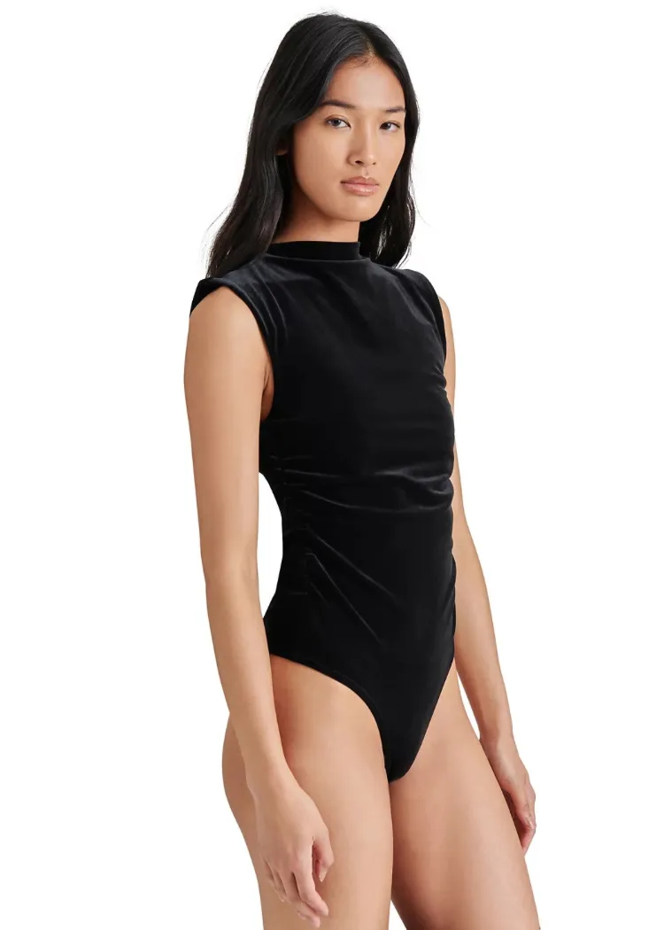 Steve Madden Esen Bodysuit- Black