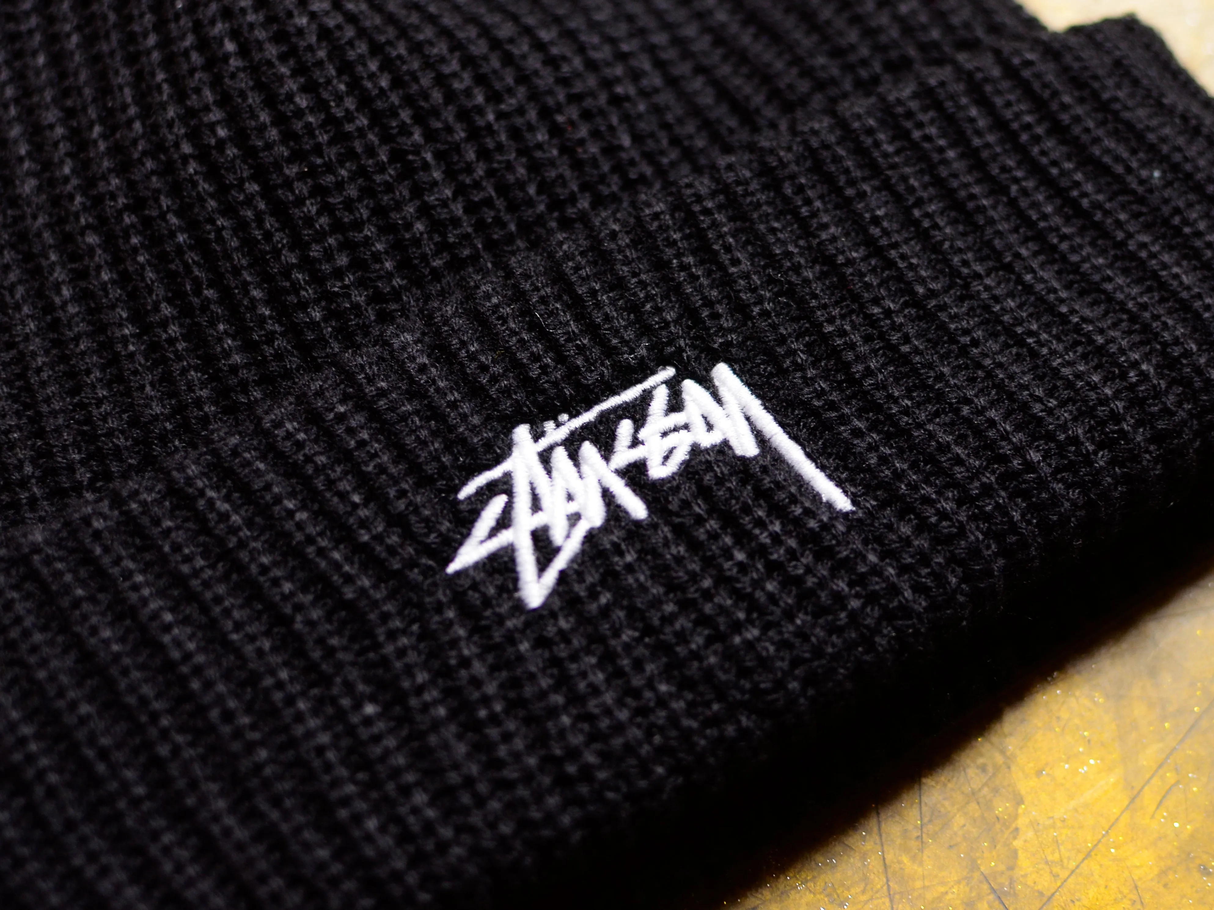 Stock Cuff Beanie - Black