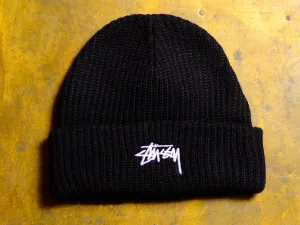 Stock Cuff Beanie - Black