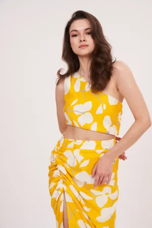 Sun-Kissed One Shoulder Top