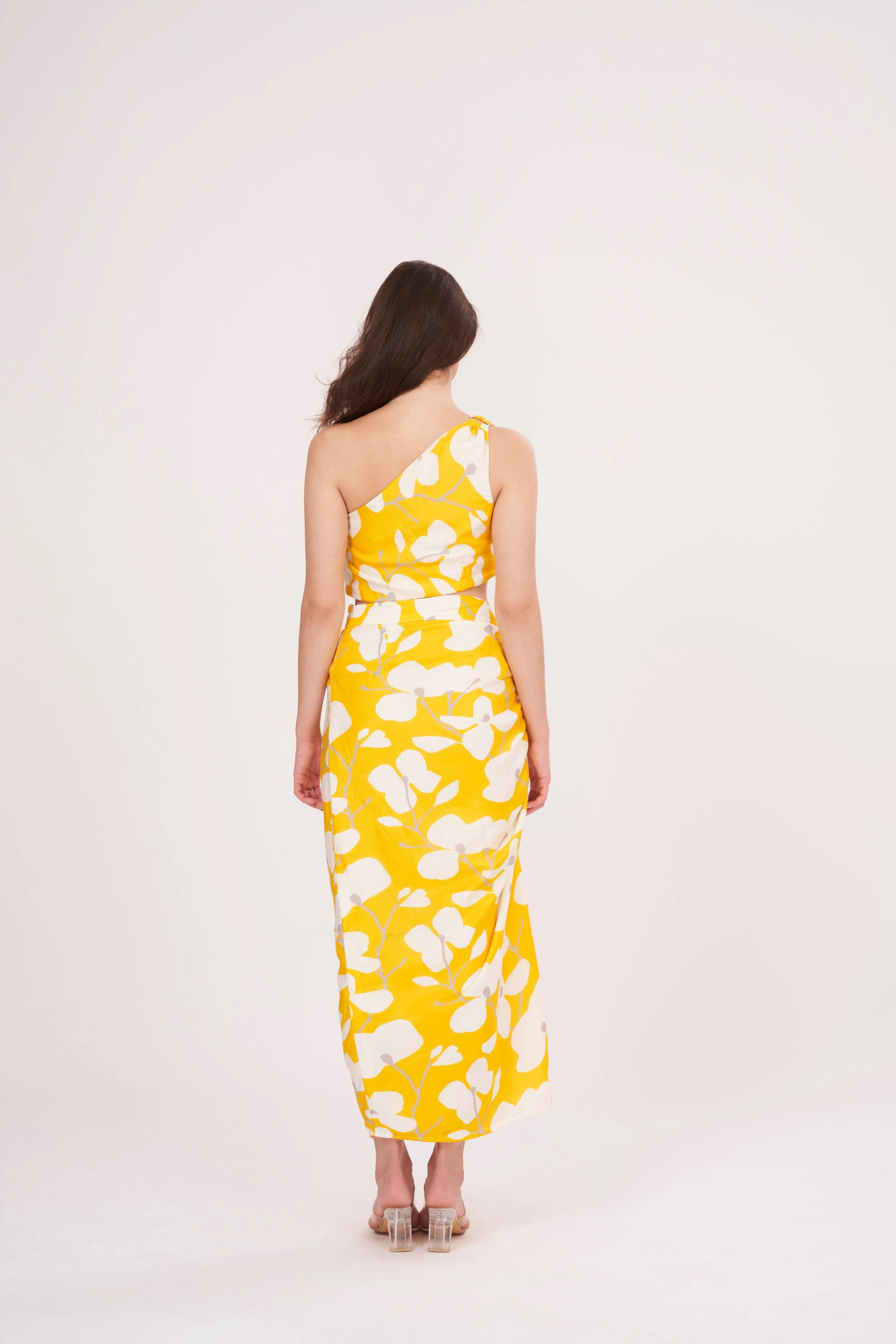 Sun-Kissed One Shoulder Top