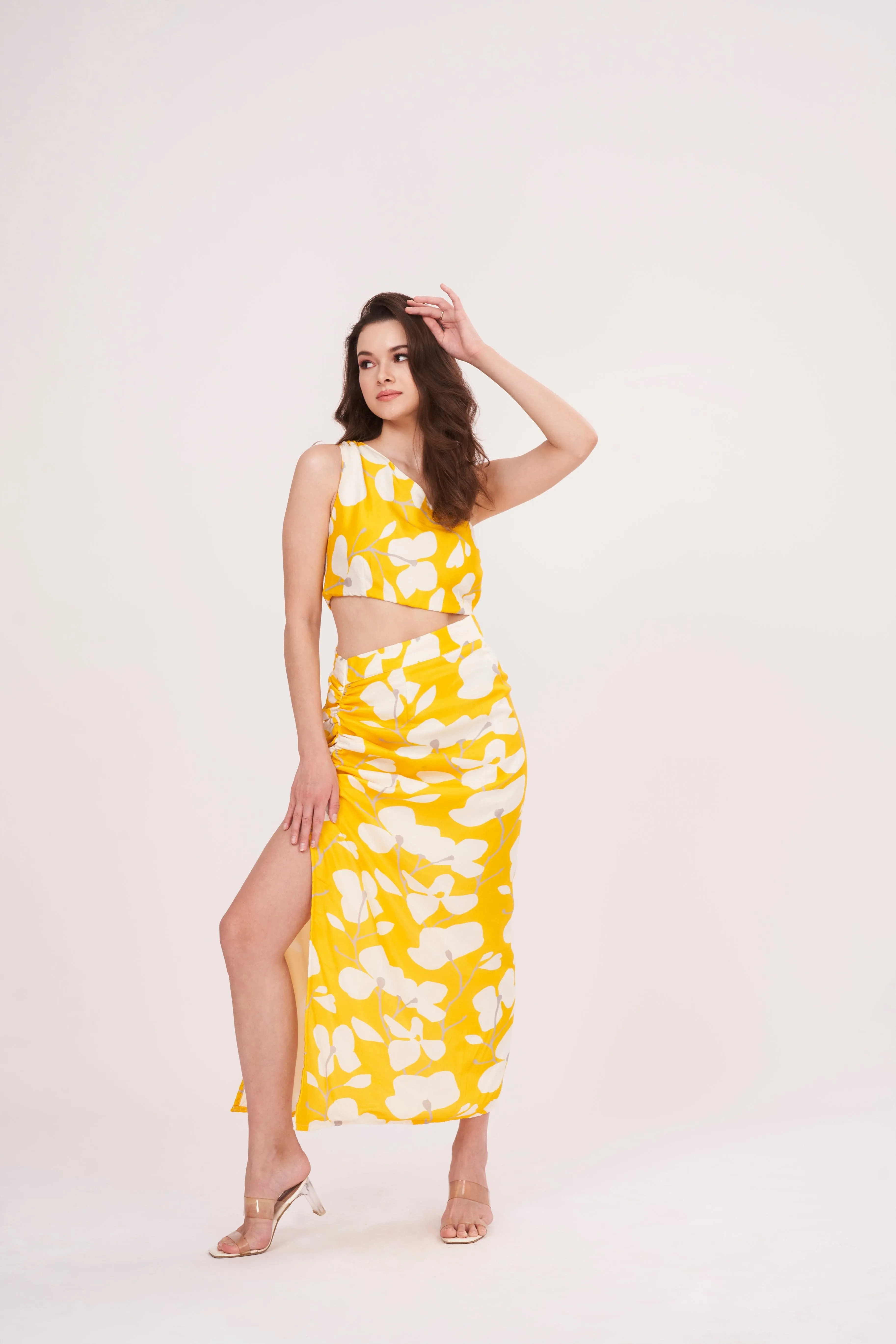 Sun-Kissed One Shoulder Top