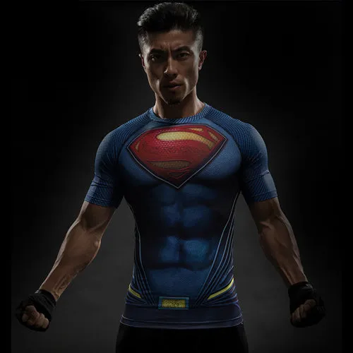 Superman Compression Top
